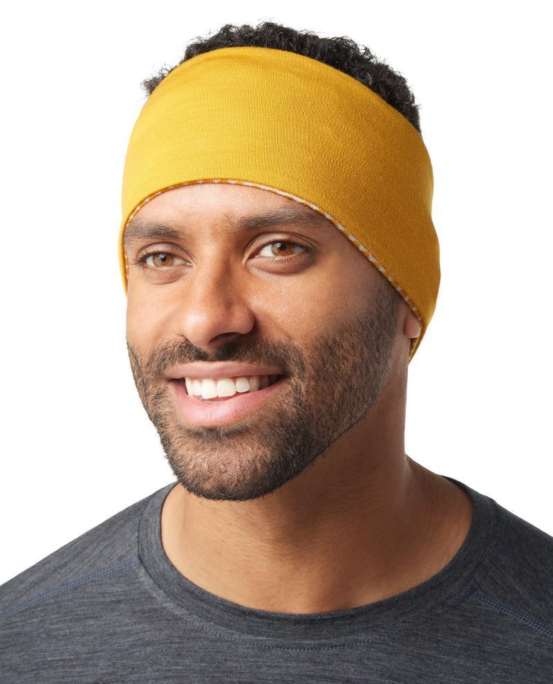 Thermal (250) Merino Pattern Reversible Headband - Honey Gold Dot 4