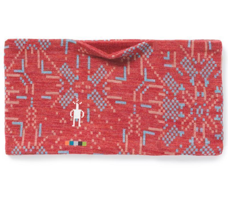 Thermal (250) Merino Pattern Reversible Headband - Masala Digital Snowflake 1