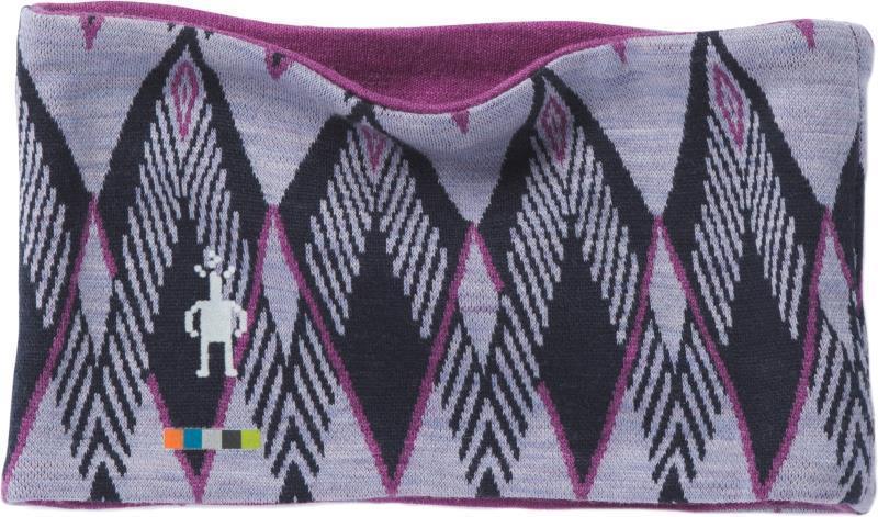 Thermal (250) Merino Pattern Reversible Headband - Purple Mist 1
