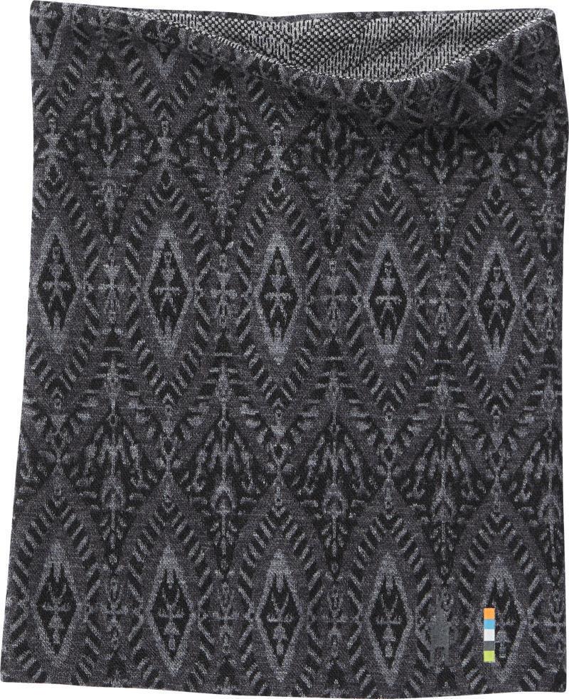 Thermal (250) Merino Reversible Pattern Neck Gaiter - Black Medallion 1