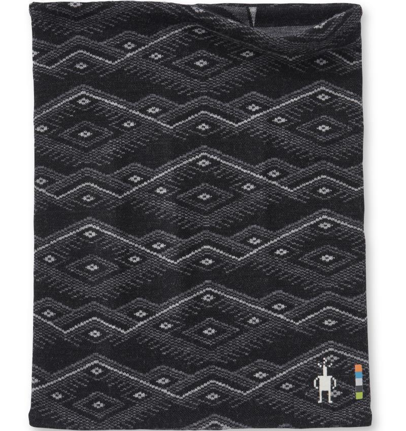 Thermal (250) Merino Reversible Pattern Neck Gaiter - Black Mountain Fairisle 1