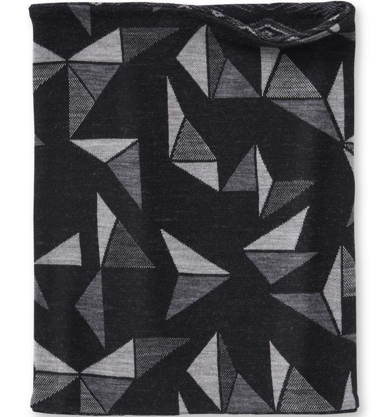 Thermal (250) Merino Reversible Pattern Neck Gaiter - Black Mountain Fairisle 2