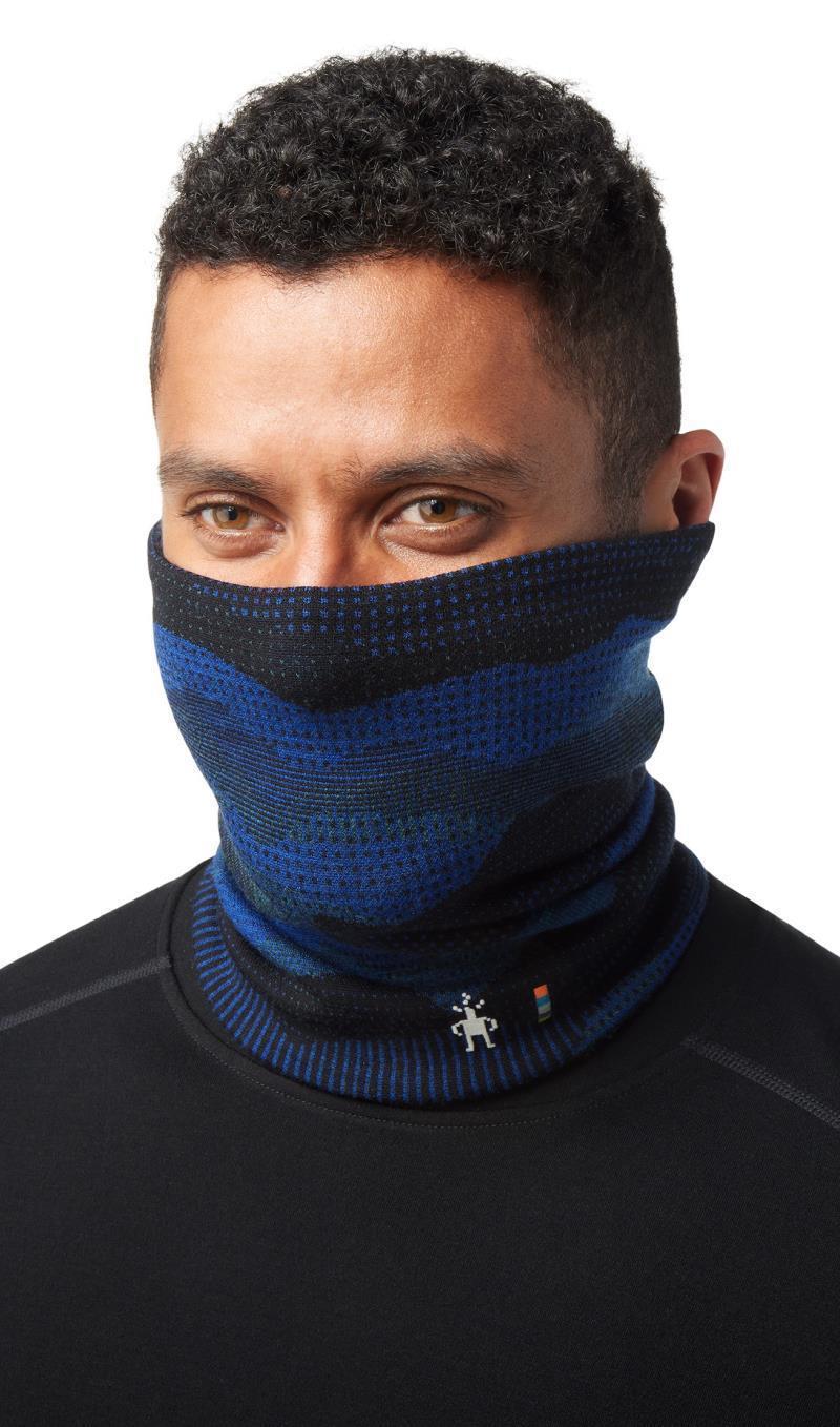 Thermal (250) Merino Reversible Pattern Neck Gaiter - Blueberry Hill Mountain Scape 4