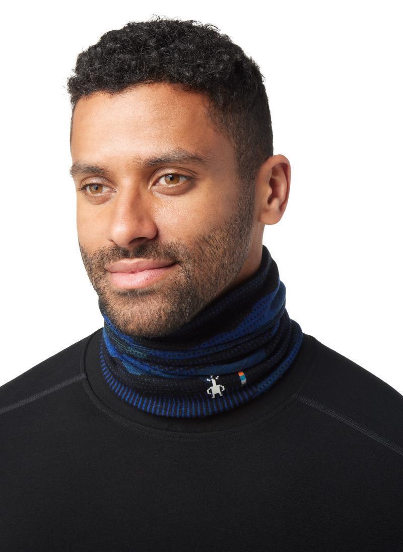 Thermal (250) Merino Reversible Pattern Neck Gaiter - Blueberry Hill Mountain Scape 5