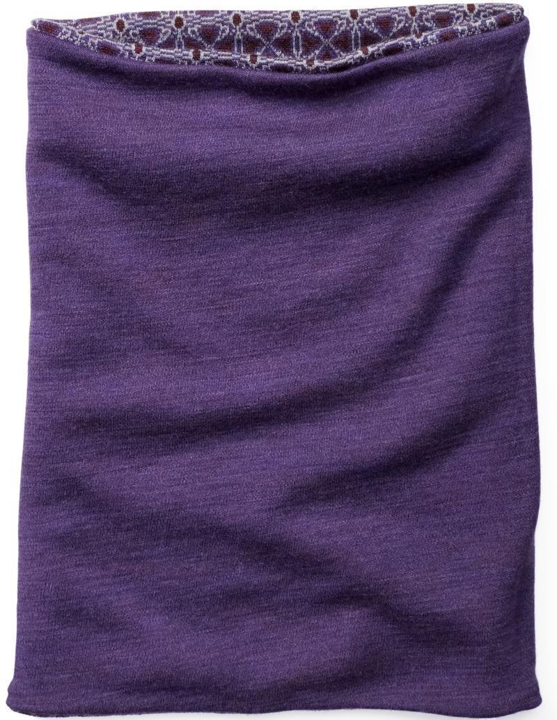 Thermal (250) Merino Reversible Pattern Neck Gaiter - Mountain Purple 2