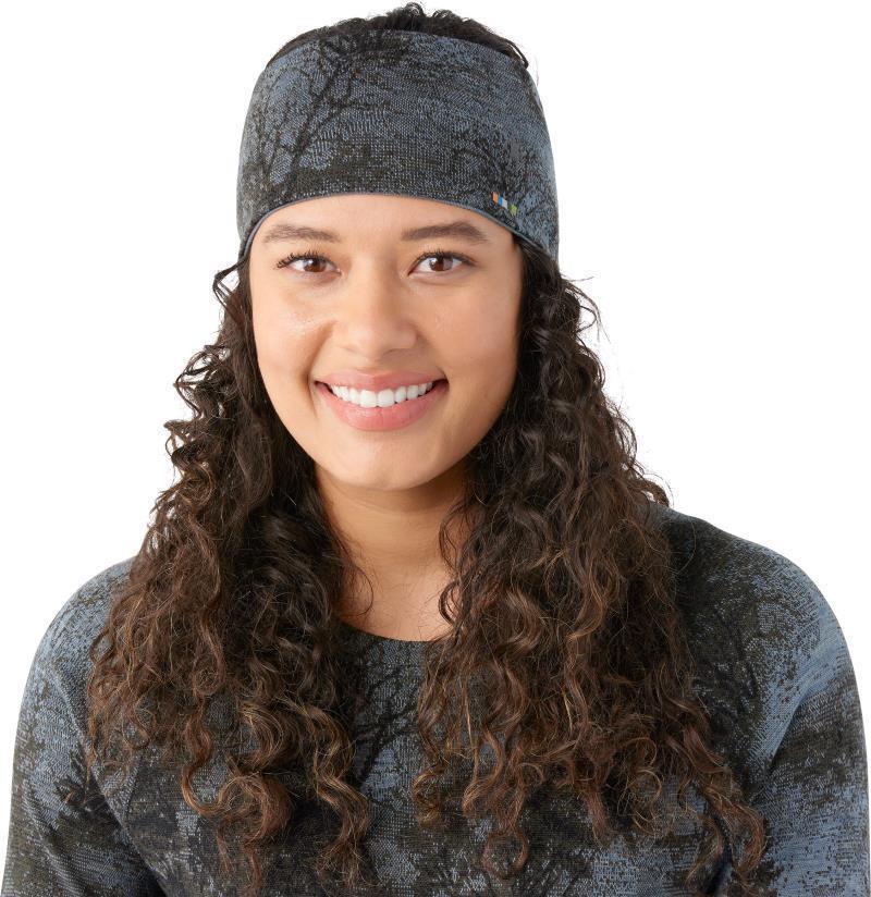 Thermal Merino (250) Reversible Headband - Black Forest 2