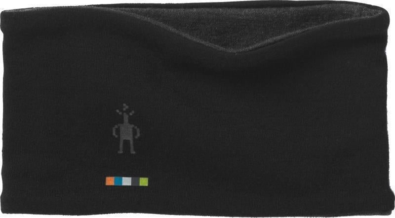 Thermal Merino (250) Reversible Headband - Black / Charcoal Heather 1