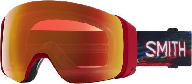 4D Mag, Crimson Glitch Hunter Frame,  ChromaPop Everyday Red Mirror Lens - Not Applicable 1