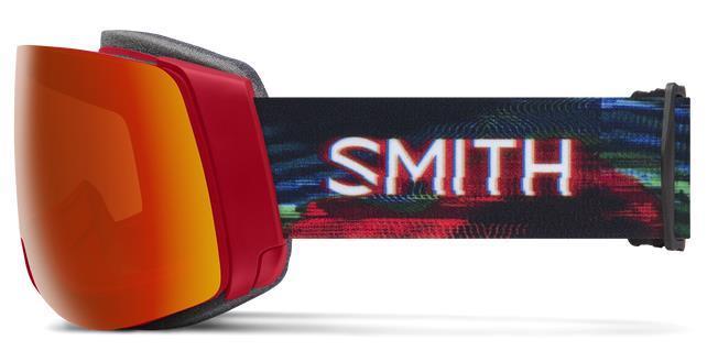 4D Mag, Crimson Glitch Hunter Frame,  ChromaPop Everyday Red Mirror Lens - Not Applicable 3