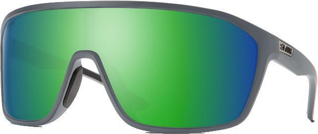 Boomtown, Matte Cement Frame, ChromaPop Polarized Green Mirror Lens - Not Applicable 1