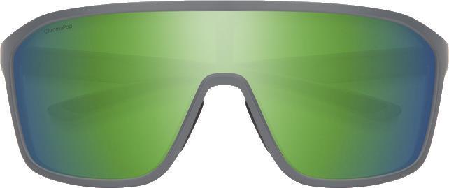 Boomtown, Matte Cement Frame, ChromaPop Polarized Green Mirror Lens - Not Applicable 2