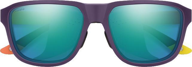 Embark, Matte Purple / Cinder / Hi Viz Frame, ChromaPop Polarized Opal Mirror Lens - Not Applicable 2