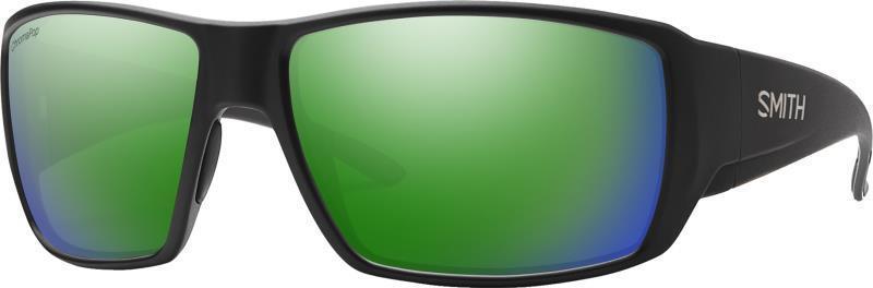 Guides Choice, Matte Black Frame, Chromopop Glass Polarized Green Mirror Lens - Not Applicable 2