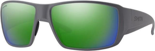 Guides Choice, Matte Cement Frame, ChromaPop Polarized Green Mirror Lens - Not Applicable 1