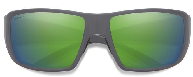 Guides Choice, Matte Cement Frame, ChromaPop Polarized Green Mirror Lens - Not Applicable 2