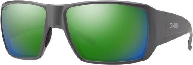 Guides Choice S, Matte Cement Frame, ChromaPop Polarized Green Mirror Lens - Not Applicable 1