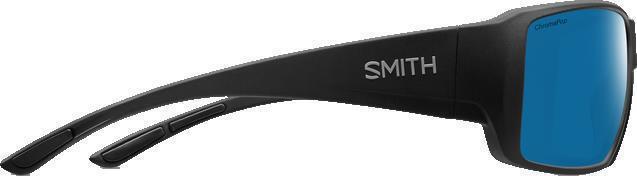 Guides Choice XL, Matte Black Frame, Chromopop Glass Polarized Blue Mirror Lens - Not Applicable 3