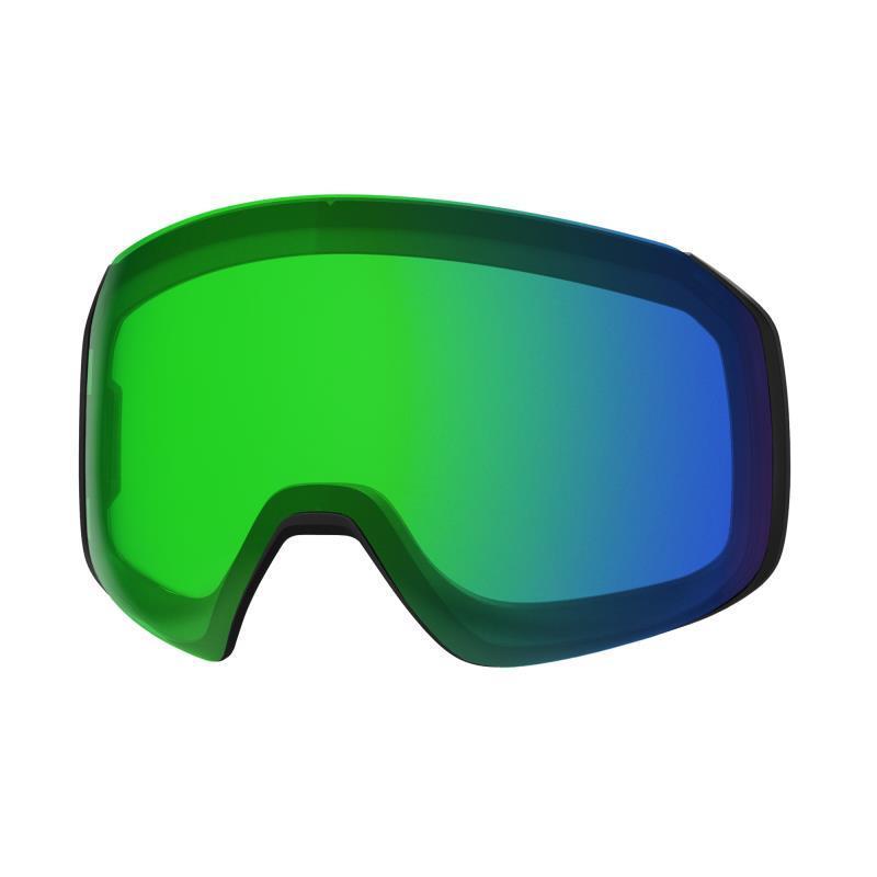 I/O Mag, Black Goggles, ChromaPop Everyday Green Mirror Lens / Chromapop Storm Blue Sensor Mirror Ex - Not Applicable 1