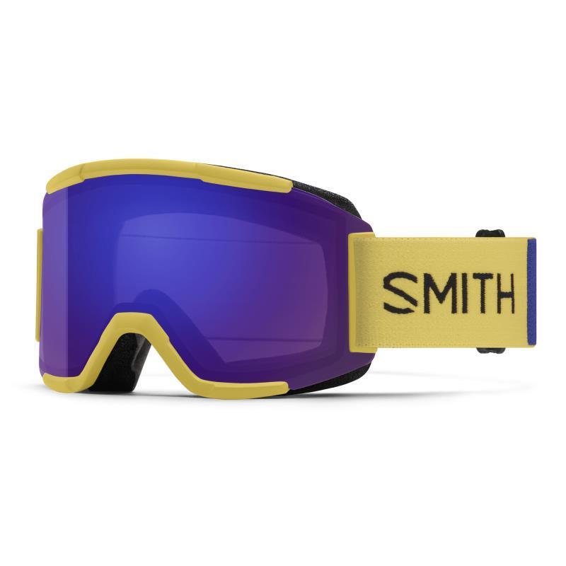 Squad, Brass Colorblock Goggles, ChromaPop Everyday Violet Mirror Lens / Clear Extra Lens - Not Applicable 1