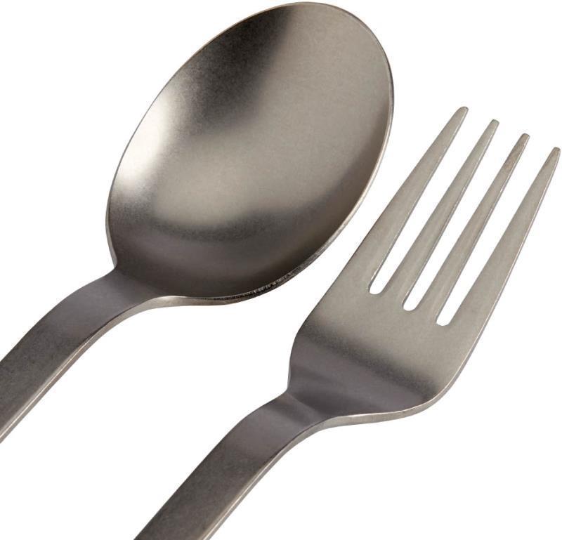 Titanium Fork & Spoon Set - Not Applicable 3
