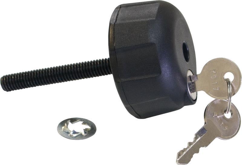 Hitch Bike Rack Locking Knob - black 1