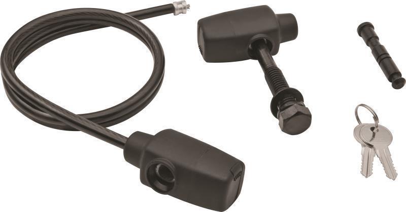 Pin & Cable Lock - black 1