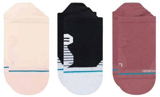Circuit Tab Socks 3 Pack - Unisex - Rebel Rose 1