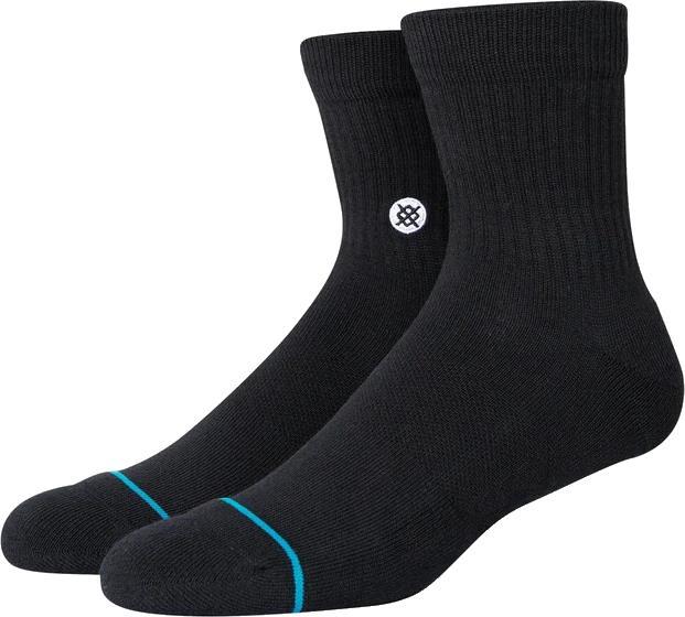 Icon Quarter Socks - Unisex - black 1