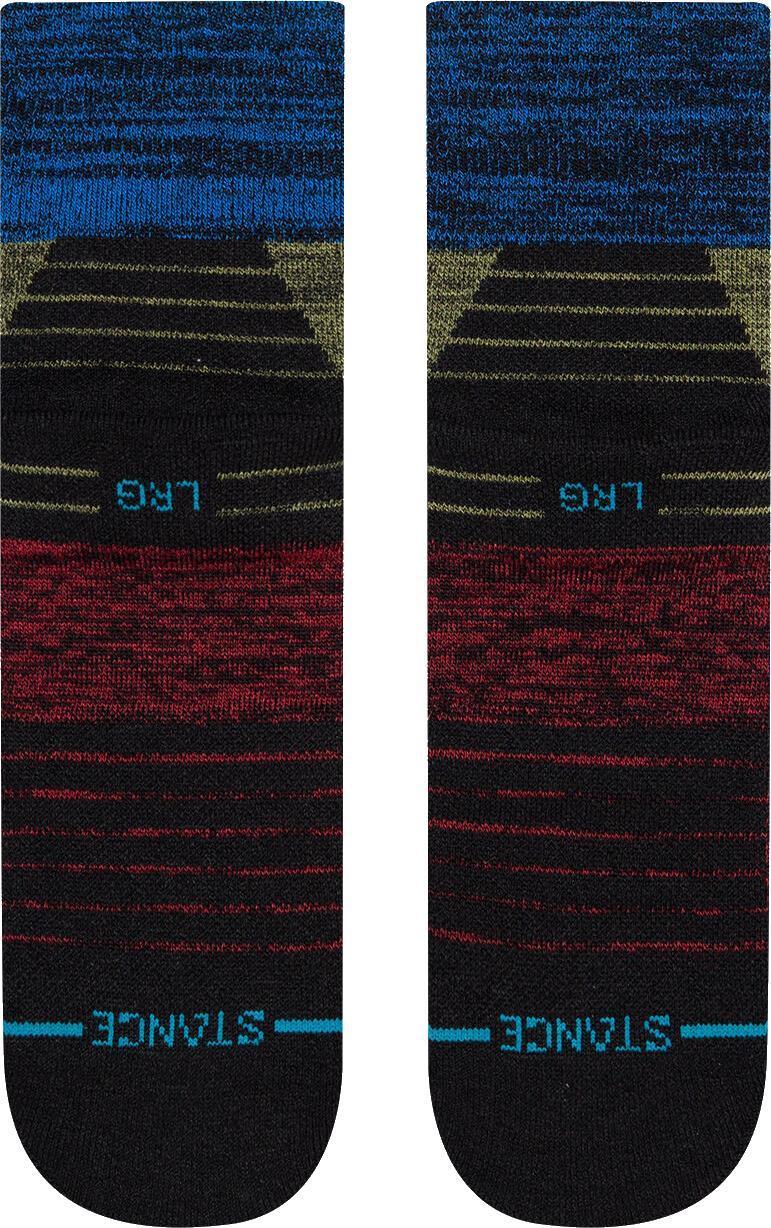 Lineage Wool Quarter Socks - Black 2