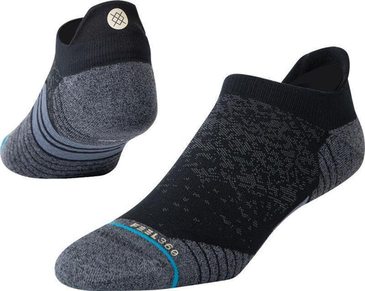 Run Tab Socks - Black 1