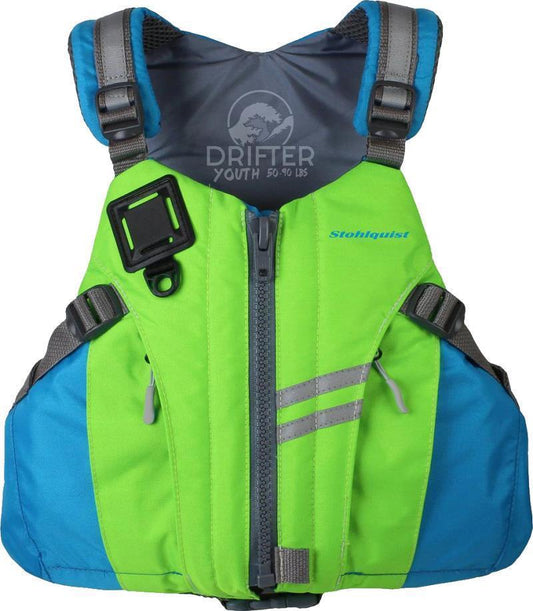 Drifter PFD - Youth - Bright Green 1