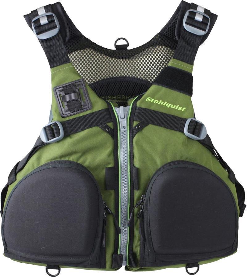 Fisherman PFD - Unisex - Olive Green 1