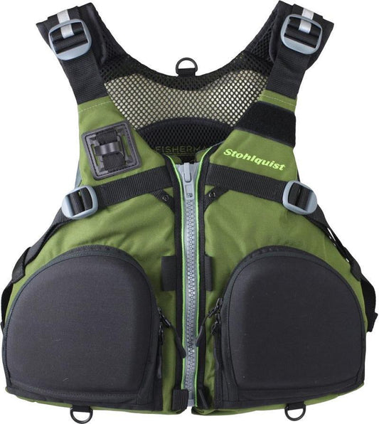 Fisherman PFD - Unisex - Olive Green 1