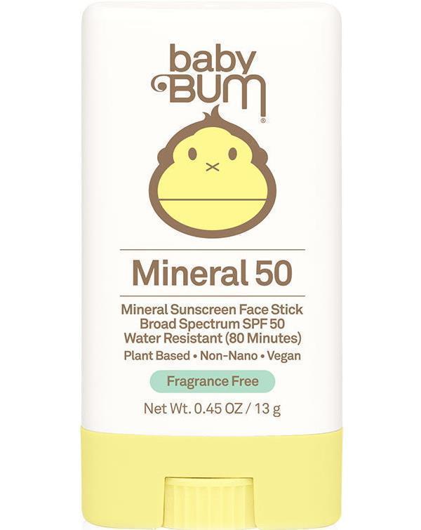 Baby Bum Mineral Sunscreen Face Stick SPF 50 - 13g - Not Applicable 1