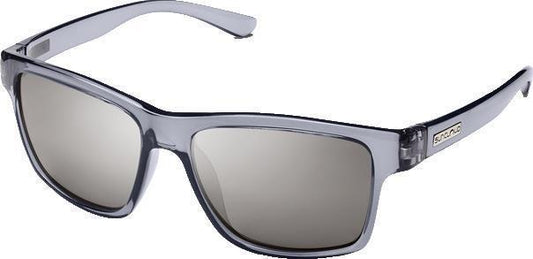 A-Team, Transparent Gray Frame, Polarized Silver Mirror Lens - Not Applicable 1