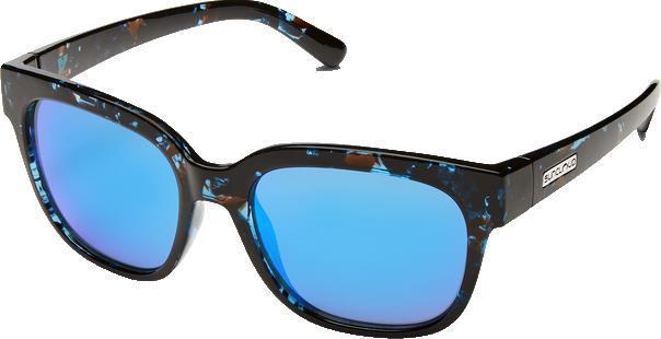 Affect, Blue Tortoise Frame, Polarized Blue Mirror Lens - Not Applicable 1
