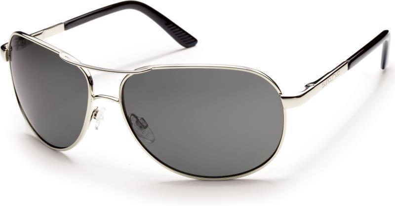 Aviator, Silver Frame, Polarized Gray Lens - Not Applicable 1