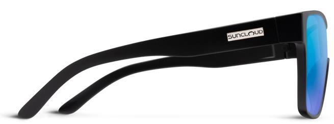 Biff, Matte Black Frame, Polarized Blue Mirror Lens - not applicable 1