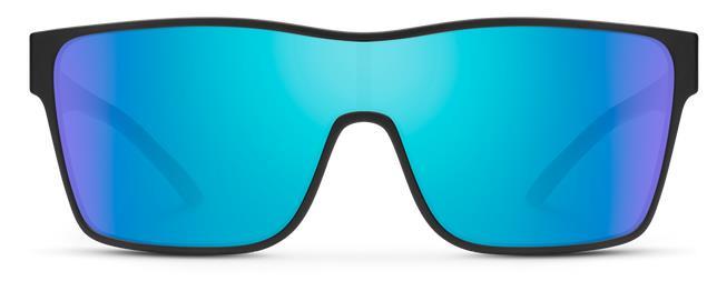Biff, Matte Black Frame, Polarized Blue Mirror Lens - not applicable 1