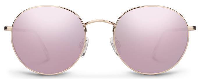 Bridge City, Rose Gold Frame, Polarized Pink Gold Mirror Lens - Not Applicable 2