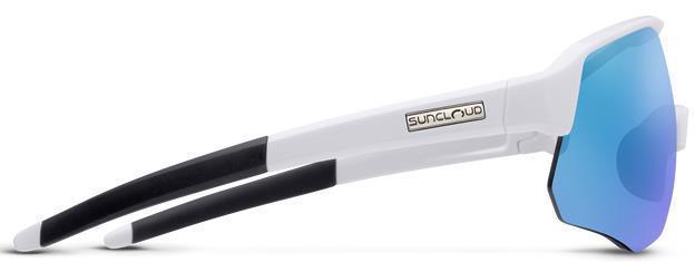 Cadence, White Frame, Polar Blue Mirror Lens - Not Applicable 2