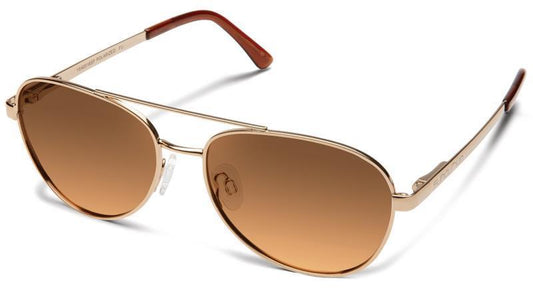 Callsign, Rose Gold Frame, Polarized Brown Gradient Lens Tint - Not Applicable 1