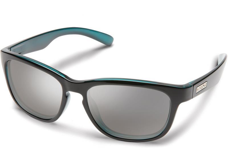 Cinco, Aqua Backpaint Frame, Polarized Silver Mirror Lens Tint - Not Applicable 1