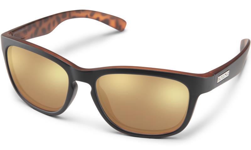 Cinco, Black Havana Backpaint Frame, Polarized Sienna Mirror Lens Tint - Not Applicable 1