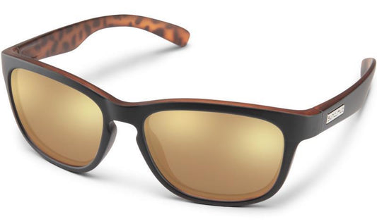 Cinco, Black Havana Backpaint Frame, Polarized Sienna Mirror Lens Tint - Not Applicable 1