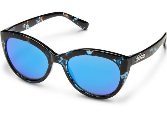Cityscape, Blue Tortoise Frame, Polarized Blue Mirror Lens - Not Applicable 1