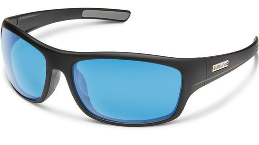 Cover, Matte Black Frame, Polarized Blue Mirror Lens Tint - Not Applicable 1