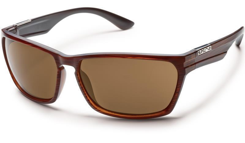Cutout, Burnished Brown Frame, Polarized Brown Lens Tint - Not Applicable 1