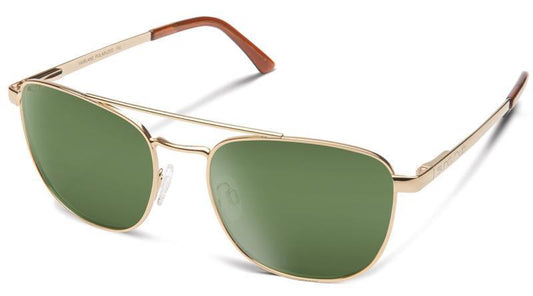 Fairlane, Gold Frame, Polarized Gray Green Lens Tint - Not Applicable 1