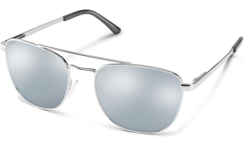 Fairlane, Matte Silver Frame, Polarized Silver Mirror Lens Tint - Not Applicable 1